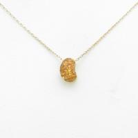 K18YG／K10YG サファイヤネックレス