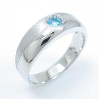 K18WG パライバトルマリンリング