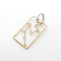 K18スリーカラー ダイヤモンドペンダント10％引き