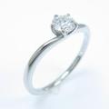 プラチナダイヤモンドリング 0．303ct・E・VS2・3EXT