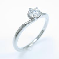 プラチナダイヤモンドリング 0．303ct・E・VS2・3EXT