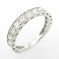 PT ハーフエタニティ ダイヤモンドリング