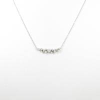 【リメイク】K18WG ダイヤモンドネックレス