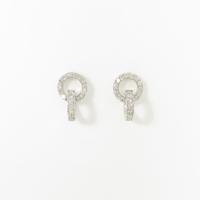 【リメイク】K18WG ダイヤモンドピアス