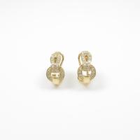 K18YG ダイヤモンド ピアス