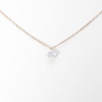 K18PG ダイヤモンドネックレス