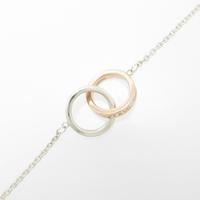 ティファニー ダブルインターロッキング ブレスレット