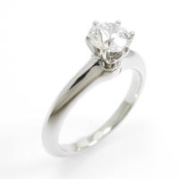 ティファニー クラシックソリティア リン 0．52ct