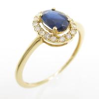 K18YG サファイヤリング