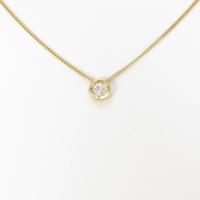 K18YG ダイヤモンドネックレス