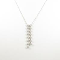 K18WG ダイヤモンドネックレス