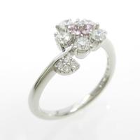 PT フラワー ダイヤモンドリング