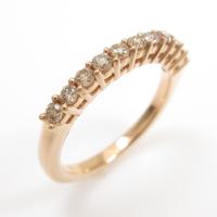 K18PG ダイヤモンドリング