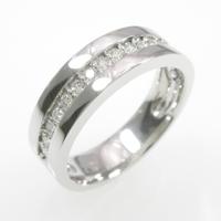 【リメイク】K18WG ダイヤモンドリング