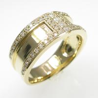 【リメイク】K18YG ダイヤモンドリング