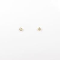 アガット ダイヤモンドピアス