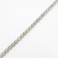 K18WG ダイヤモンドブレスレット