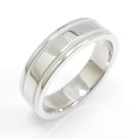 ティファニー ダブルミルグレイン リング