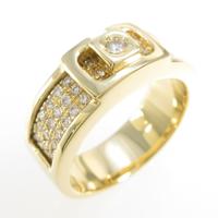 K18YG ダイヤモンドリング