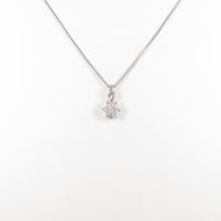 【PTJW-20cc】PT フラワー ダイヤモンドネックレス20％引き