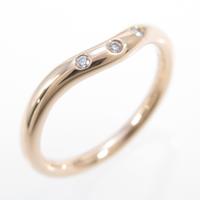 ティファニー カーブド3P リング