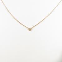 ノジェス ハート ダイヤモンドネックレス