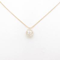 【新品】K18YG ダイヤモンドネックレス 0．219ct・E・SI2・VG