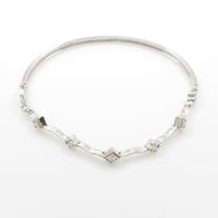 750WG ダイヤモンドブレスレット