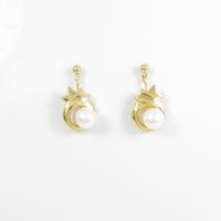 K18YG アコヤパールピアス