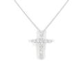 【リメイク】PT クロス ダイヤモンドネックレス