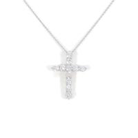 【リメイク】PT クロス ダイヤモンドネックレス