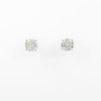 プラチナダイヤモンドピアス 0．500ct・0．540ct・G・VS2・GOOD