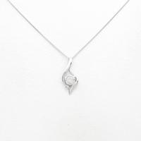 K18WG ダイヤモンドネックレス10％引き