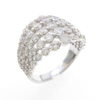 K18WG ダイヤモンドリング