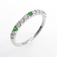 PT グリーンガーネットリング