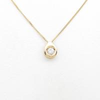 K18YG ダイヤモンドネックレス