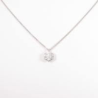 【リメイク】プラチナダイヤモンドネックレス 1．100ct・E・I1・EXT