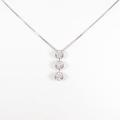【新品】プラチナダイヤモンドネックレス 0．710ct・E・SI2・GOOD