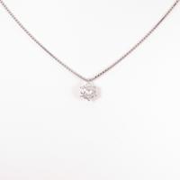 プラチナダイヤモンドネックレス 1．013ct・F・SI1・GOOD