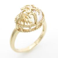 K10YG シトリンリング