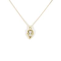 K18YG ダイヤモンドネックレス