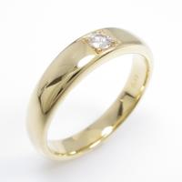 K18YG ダイヤモンドリング