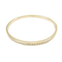 750YG ダイヤモンドバングル