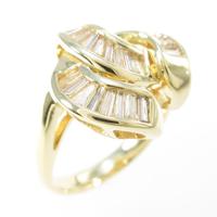 K18YG ダイヤモンドリング