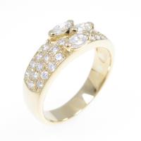 750YG ダイヤモンドリング