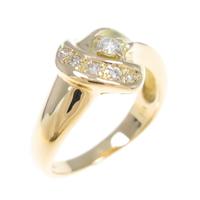 K18YG ダイヤモンドリング