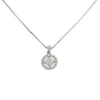 【新品】プラチナダイヤモンドネックレス 0．508ct・F・SI2・GOOD