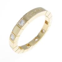 カルティエ ラニエール ハーフダイヤ リング