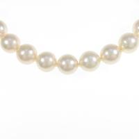 シルバークラスプ アコヤパールネックレス