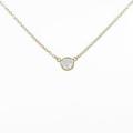 ティファニー バイザヤード ネックレス 0．18ct・H・VS1・EXT